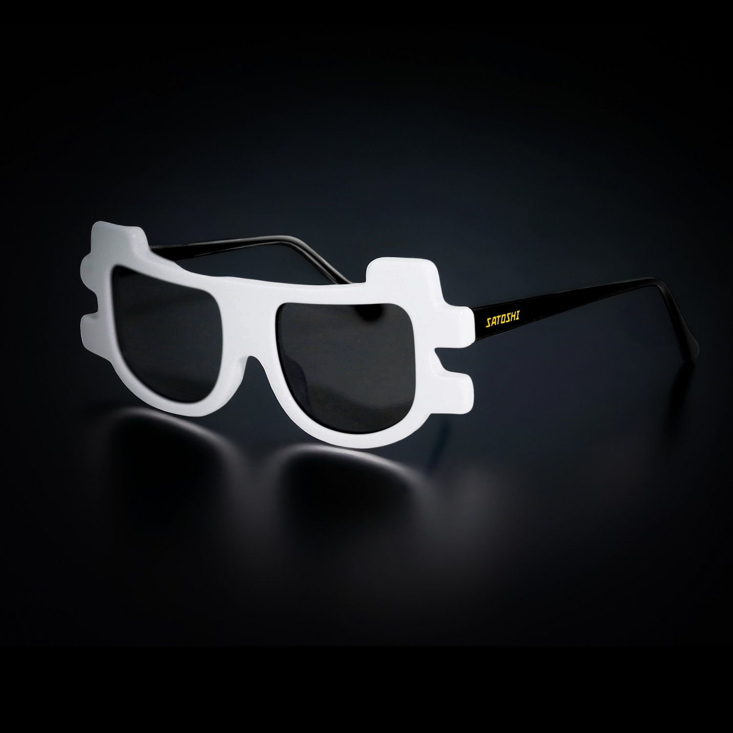 Satoshi Shades in White